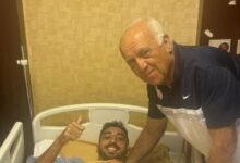 سيف العجوز لاعب فاركو يغادر المستشفى اليوم بعد جراحة الرباط الصليبى